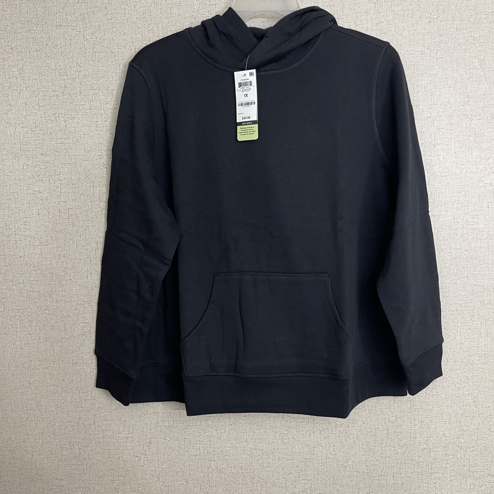 Ideology Black Crew Neck Sweater
